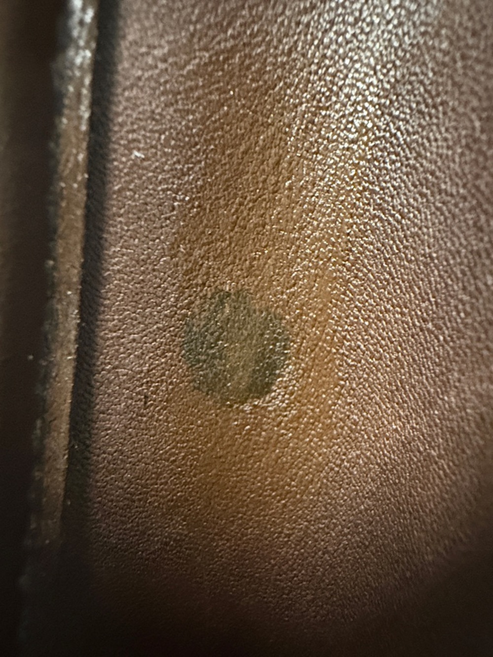 Coach Dark Brown Leather Messenger Bag with Gold Hardware vintage - Picture 14 of 15